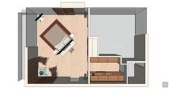 Projet spécial 03 - Plan de la chambre à coucher